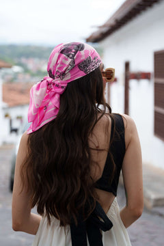 PAÑOLETA INDÓMITO FUCSIA